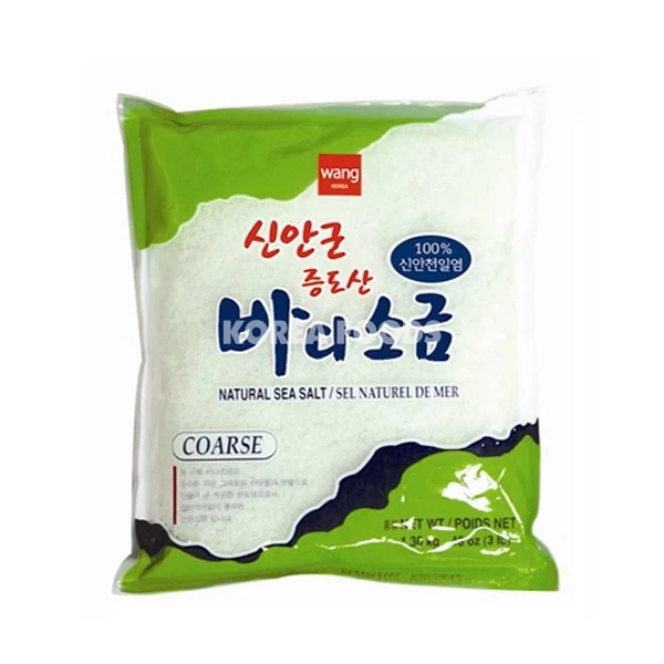 Wang Korean Salt In Pack (Coarse) 1.36kg 1 Wang Korean Salt In Pack (Coarse) 1.36kg