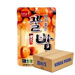 Wang Roasted Peeled Chestnut With Sugar (Kkulbam) (80g X 40) Box