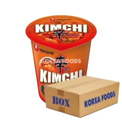 Kimchi Ramyun Cup Noodle Soup (75g X 12) Box