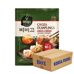 Bibigo Kimchi & Chicken Gyoza Dumpling (600g X 12) Box – Gyoza