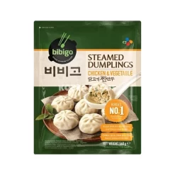 Bibigo Chicken & Veg Steamed Dumpling 560g – Steamed