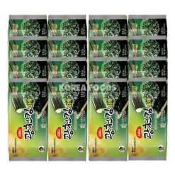 Dosirak Seasoned Green Seaweed 5g X 16