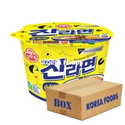 Ottogi Jin Ramyun Mild Big Bowl (110g X 12) Box