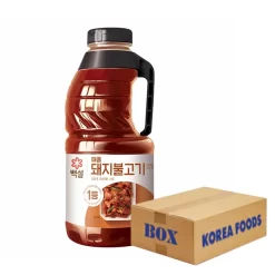 Beksul BBQ Sauce For Pork Bulgogi (Spicy) (2.45kg X 6) Box