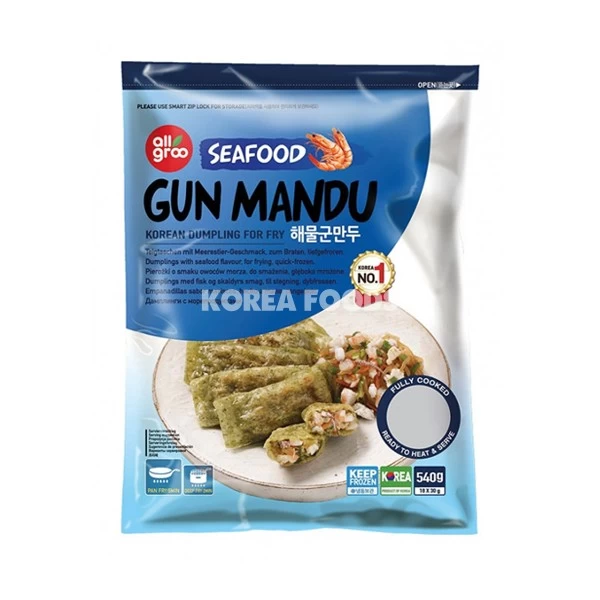 Seafood Gun Mandu 540g 1 Seafood Gun Mandu 540g