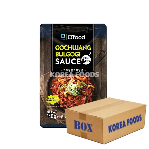 O’Food Bulgogi Sauce (140g X 16) Box 1 O’Food Bulgogi Sauce (140g X 16) Box