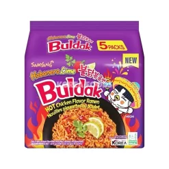 Hot Chicken Ramen Habanero Lime (135g X 5) Multipack