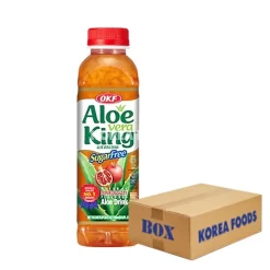 OKF Aloe Vera King Sugar Free Pomegranate (500ml X 20) Box