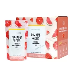 Caffebene Grape Fruits Ade Pouch (190ml X 10) Pack