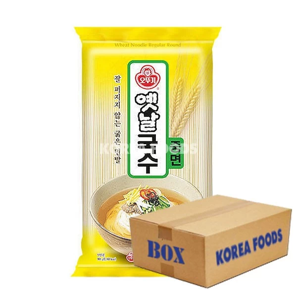 Ottogi Jung Myun (REGULAR ROUND) (900G X 15) Box 1 Ottogi Jung Myun (REGULAR ROUND) (900G X 15) Box