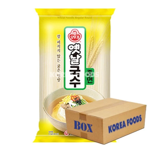 Ottogi Jung Myun (REGULAR ROUND) (1.5KG X 9) Box 1 Ottogi Jung Myun (REGULAR ROUND) (1.5KG X 9) Box