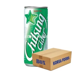 Chilsung Cider (Lemon And Lime Soda) (250ml X 30) Box