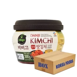 Bibigo Sliced Cabbage Kimchi (Jar) (300g X 12) Box