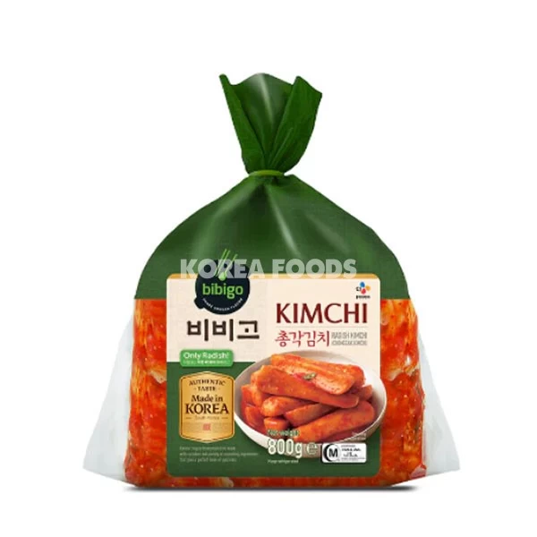 Bibigo Radish Kimchi 800g 1 Bibigo Radish Kimchi 800g