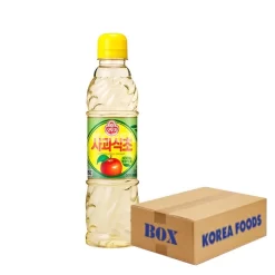 Ottogi Apple Vinegar Pet (500ml X 24) Box