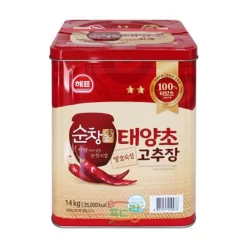 Haepyo Sunchanggung Hot Pepper Paste 14kg (Box)