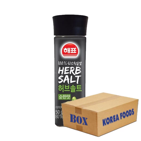 Haepyo Herb Salt (MILD) (50g X 30) Box 1 Haepyo Herb Salt (MILD) (50g X 30) Box