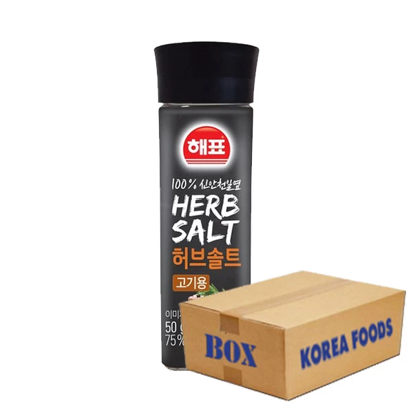 Haepyo Herb Salt (MEAT) (50g X 30) Box 1 Haepyo Herb Salt (MEAT) (50g X 30) Box