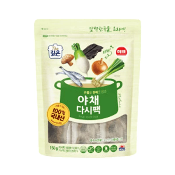 Haepyo Vegetable Soup Stock Bag 150g (15gx10) 1 Haepyo Vegetable Soup Stock Bag 150g (15gx10)