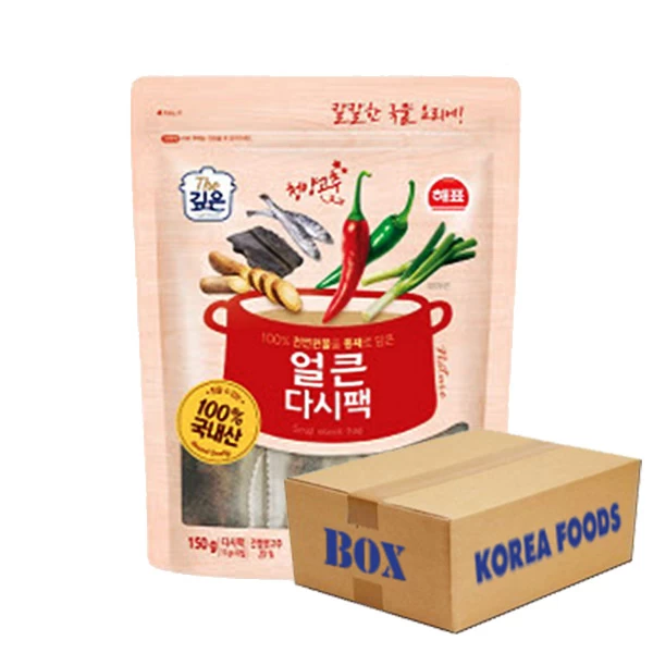 Haepyo Spicy Soup Stock Bag (150g (15gx10) X 16) Box 1 Haepyo Spicy Soup Stock Bag (150g (15gx10) X 16) Box