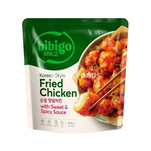 Bibigo Korean Style Fried Chicken Sweet & Spicy Sauce 350g 1 Bibigo Korean Style Fried Chicken Sweet & Spicy Sauce 350g