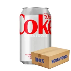 Coca-Cola Diet Coke Can UK (330ml X 24) Box
