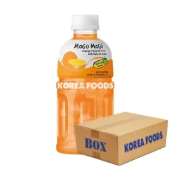 Mogu Mogu Nata De Coco Drink Orange Flavour (320ml X 24) Box