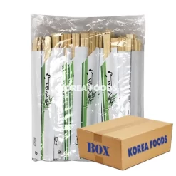 Bamboo Chopsticks (100Pairs X 30 Packs) Box