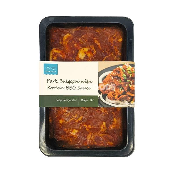 Pork Bulgogi With Korean BBQ Sauce 400g 1 Pork Bulgogi With Korean BBQ Sauce 400g