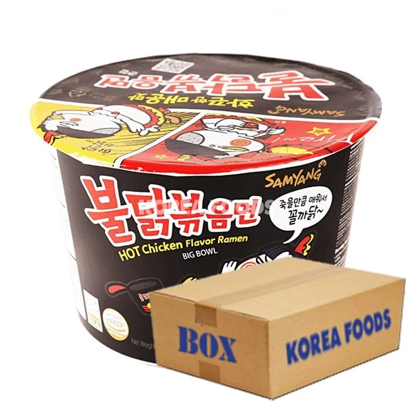 Hot Chicken Ramen Big Bowl (105g X 16) Box 1 Hot Chicken Ramen Big Bowl (105g X 16) Box