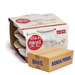 Microwavable Cooked Rice (White) (210g X 3 X 12) Box