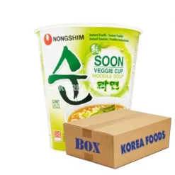 Soon Veggie Cup Noodle (67g X 12) Box