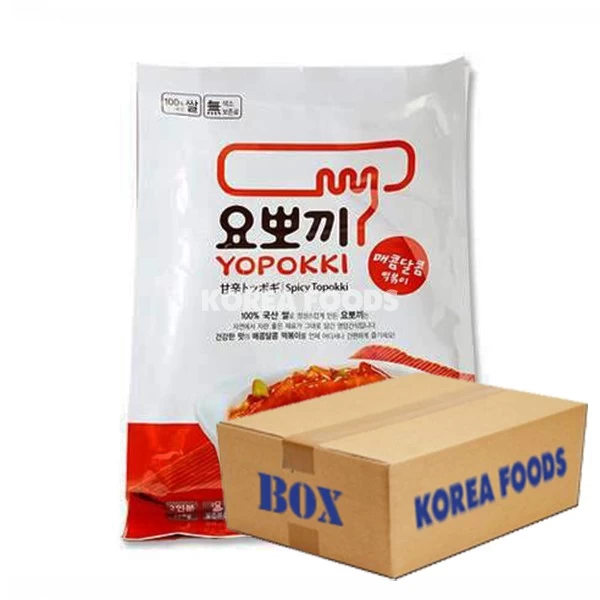 Instant Topokki Yopokki 2 Portion (280g X 24) Box 1 Instant Topokki Yopokki 2 Portion (280g X 24) Box