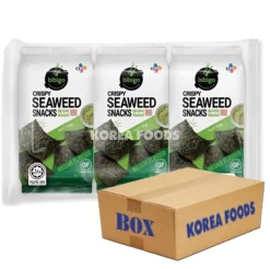 Crispy Seaweed Snacks (Wasabi) (5g X 3 X 12 Packs) Box