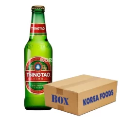Tsingtao Beer Bottle ABV 4.8% (330ml X 24) Box